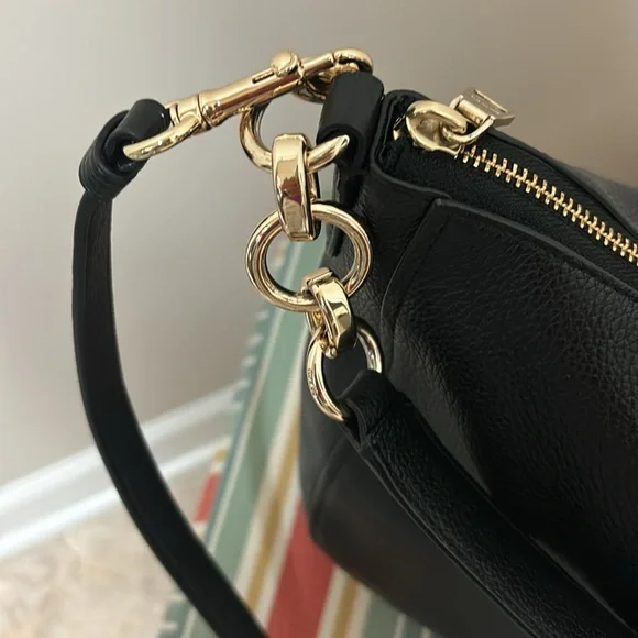 Coach Nomad Hobo Leather Shoulder Bag - Picture 7 of 11